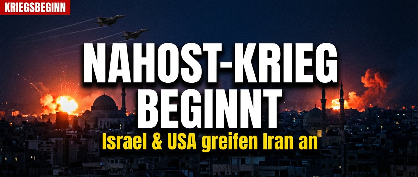 Nahost-Pulverfass explodiert: Israel und USA starten Großangriff auf den Iran