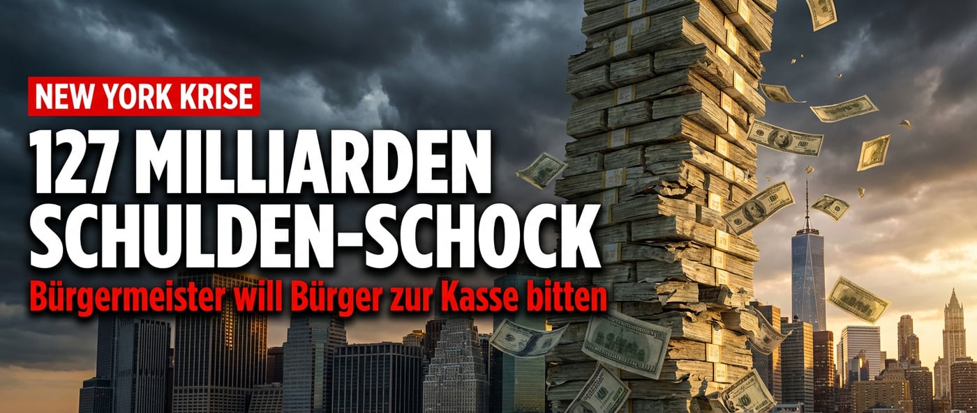 New Yorks sozialistischer Bürgermeister fährt die Metropole gegen die Wand – und will die Rechnung anderen aufdrücken