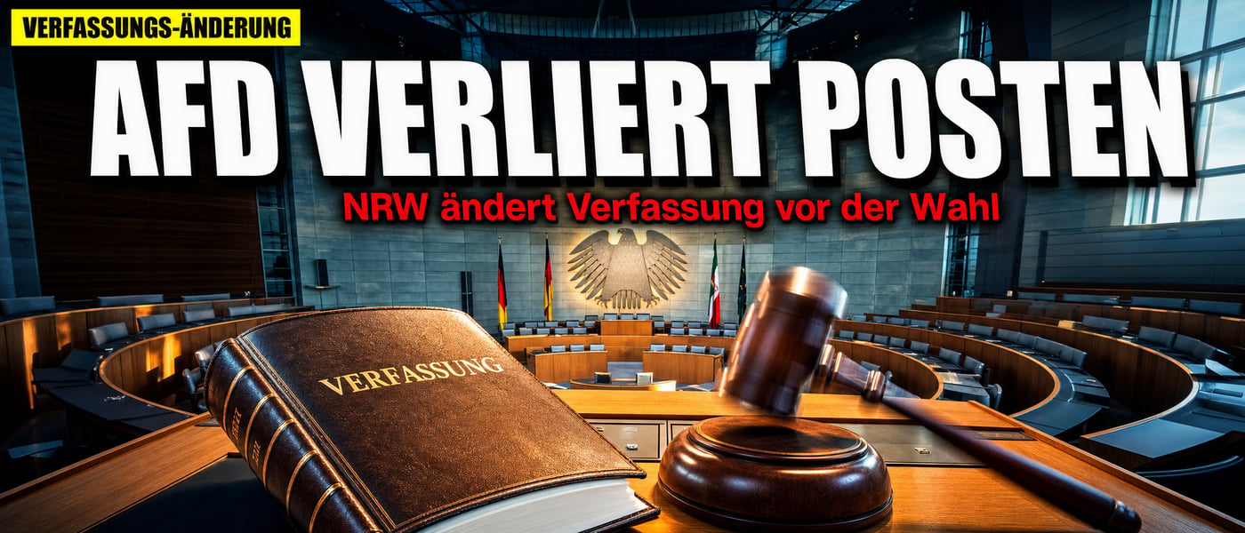NRW ändert die Verfassung – und die AfD verliert ihre Posten