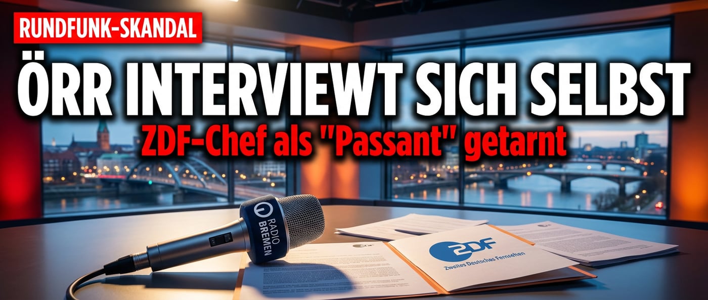 Öffentlich-rechtliche Zufälle: ZDF-Studioleiter als „zufälliger Passant" bei Radio Bremen