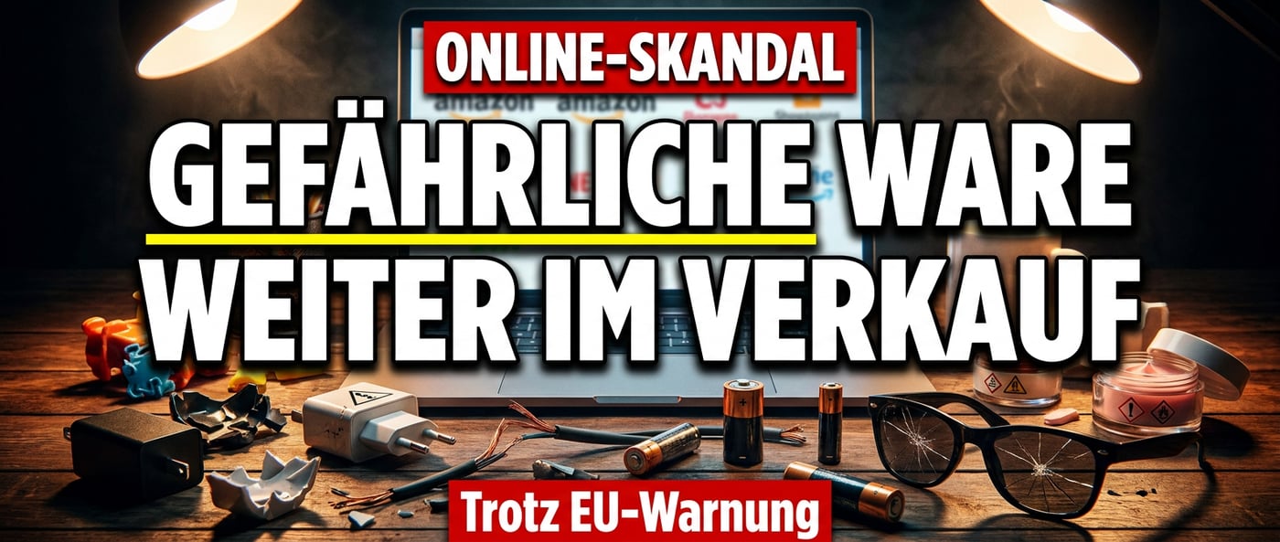 Online-Marktplätze als digitaler Wilder Westen: Gefährliche Ware trotz EU-Warnung weiter im Verkauf
