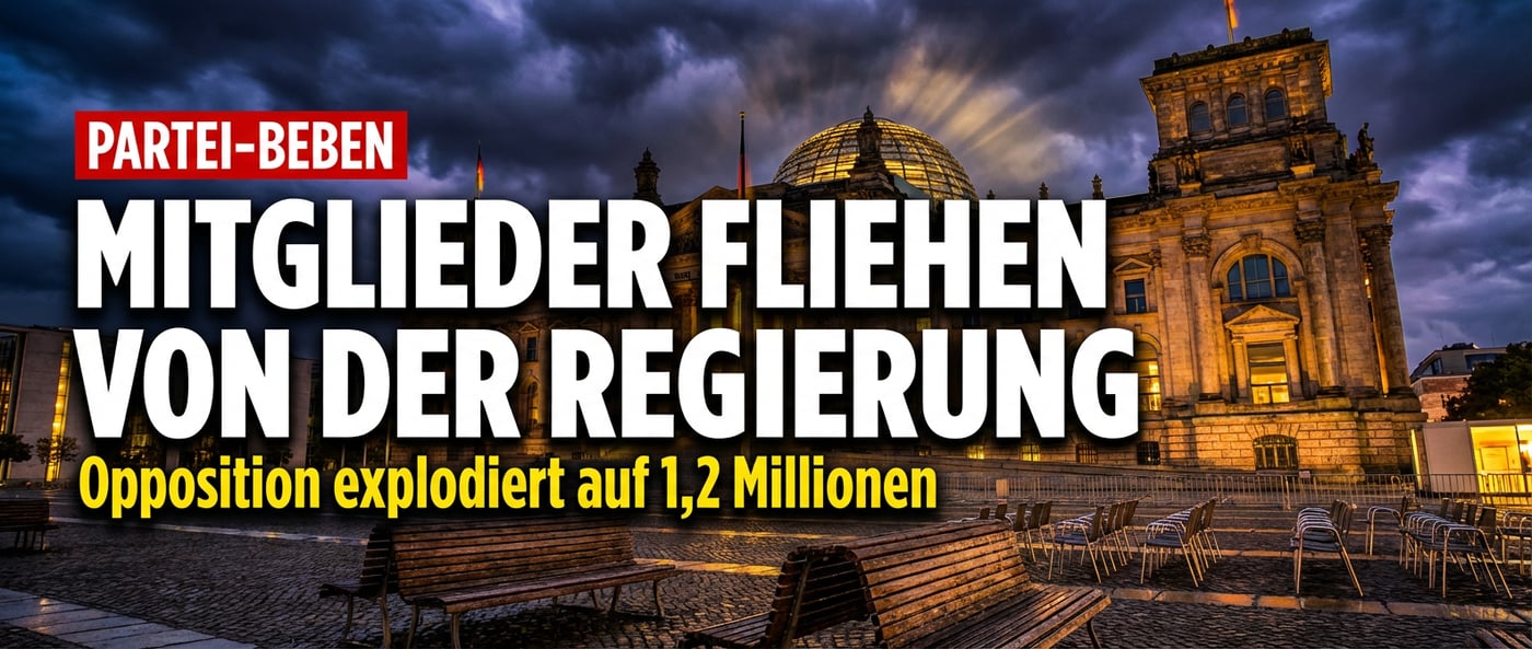 Oppositionsparteien boomen, Regierung verliert: Was die Mitgliederzahlen über den Zustand Deutschlands verraten