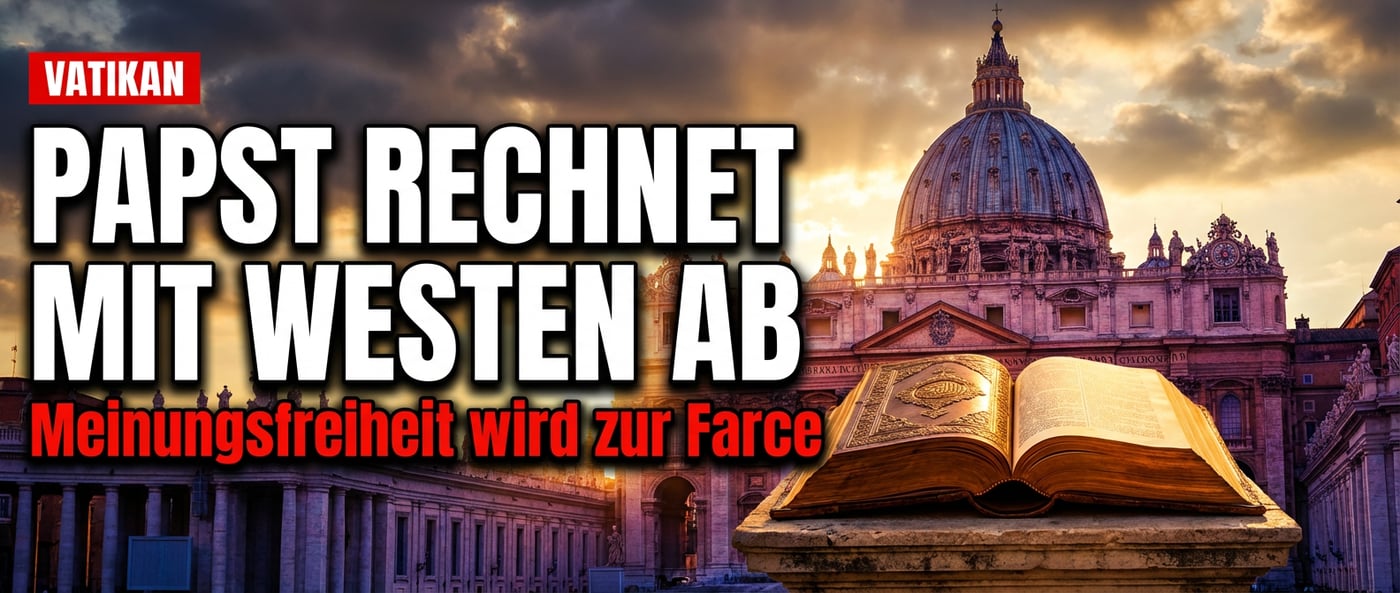 Papst Leo XIV. rechnet mit dem Westen ab: Meinungsfreiheit verkommt zur Farce