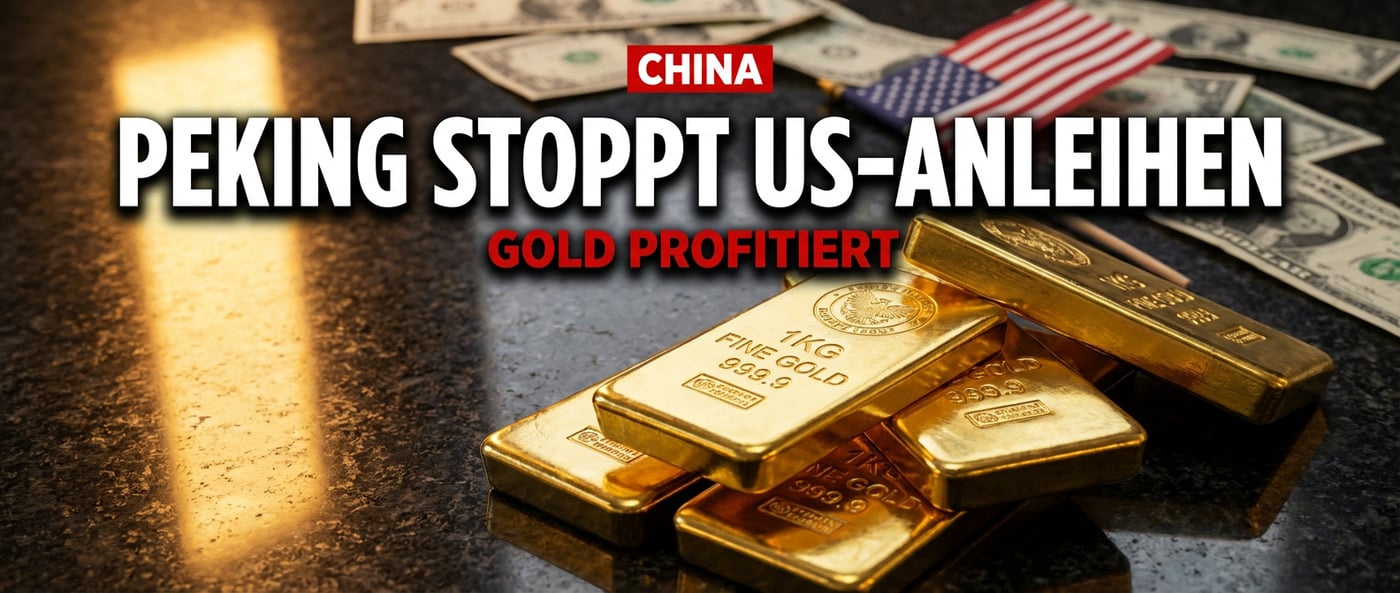 Peking dreht den Geldhahn zu: China weist Banken an, US-Staatsanleihen abzustoßen