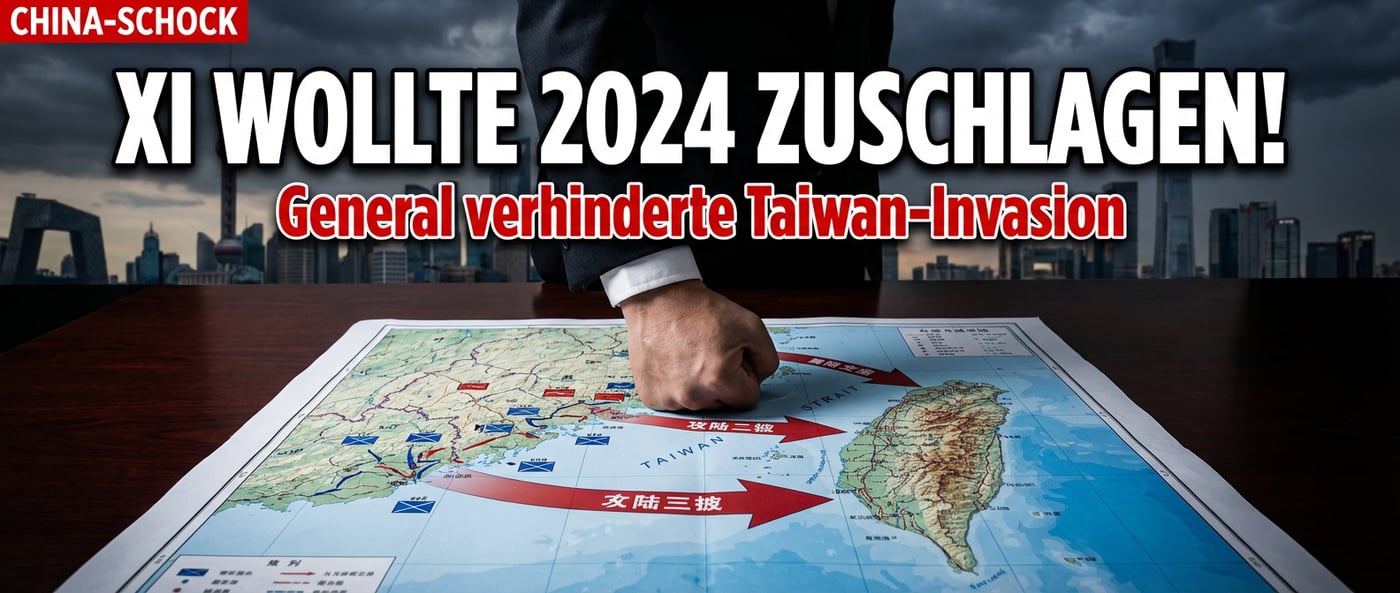 Pekings Griff nach Taiwan: Plante Xi Jinping bereits 2024 die Invasion?
