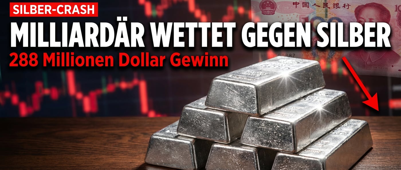 Pekings Silber-Wette: Chinesischer Milliardär setzt Milliarden gegen den Edelmetall-Boom
