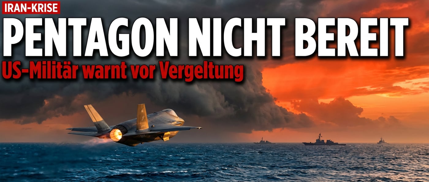 Pentagon in Alarmbereitschaft: US-Militär für Großangriff auf Iran noch nicht gerüstet