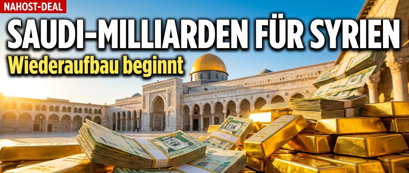 Petrodollars für Damaskus: Saudi-Arabien pumpt Milliarden in das neue Syrien