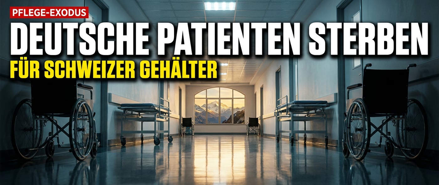 Pflegekräfte-Exodus in die Schweiz: Deutsche Patienten sterben für den Wohlstand anderer