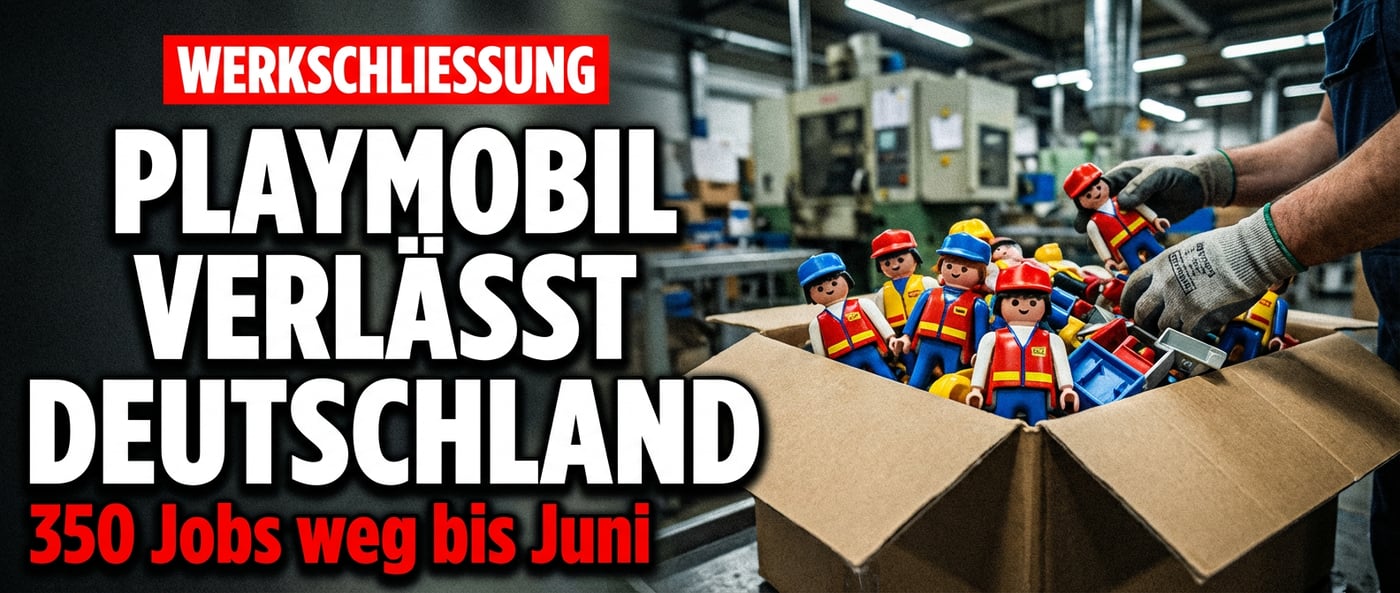 Playmobil verlässt Deutschland: Das Ende einer fränkischen Industrieikone