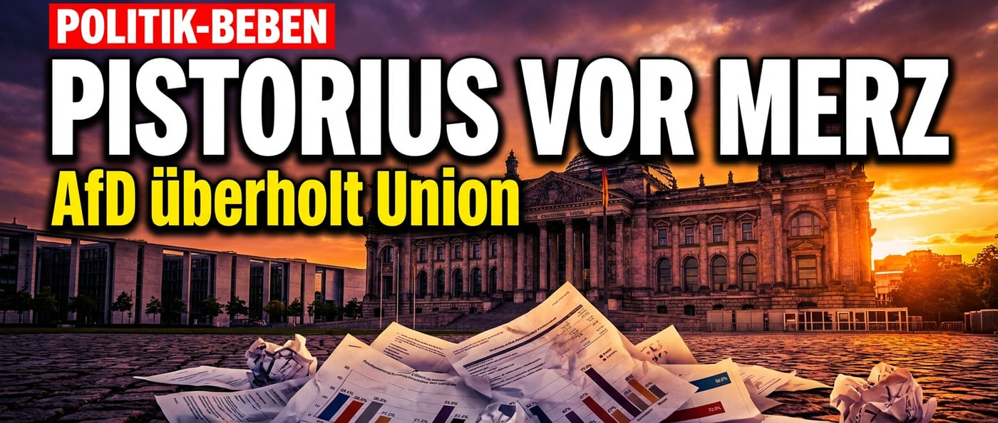 Politiker-Ranking als Offenbarungseid: Wenn Pistorius und Özdemir die Herzen erobern