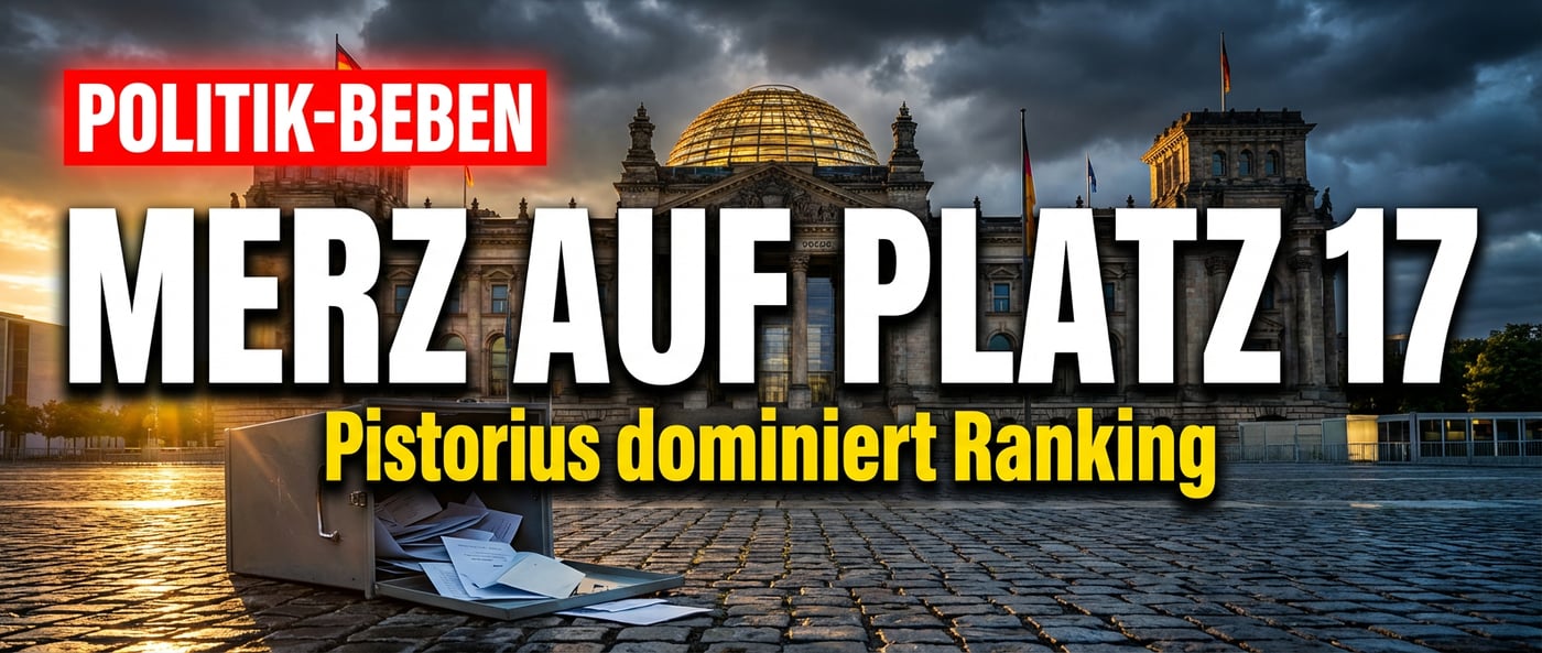 Politiker-Ranking offenbart das ganze Elend der deutschen Parteienlandschaft