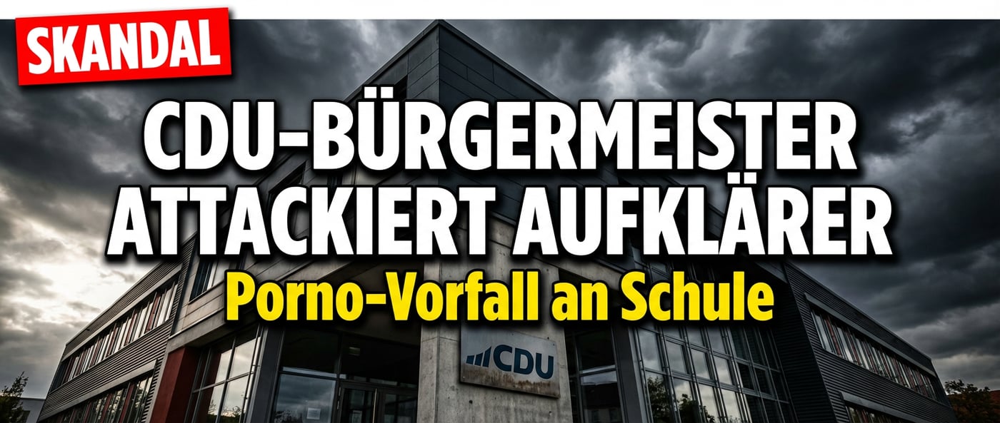 Porno-Skandal an sächsischer Schule: CDU-Bürgermeister schießt gegen die Aufklärer statt gegen die Täter