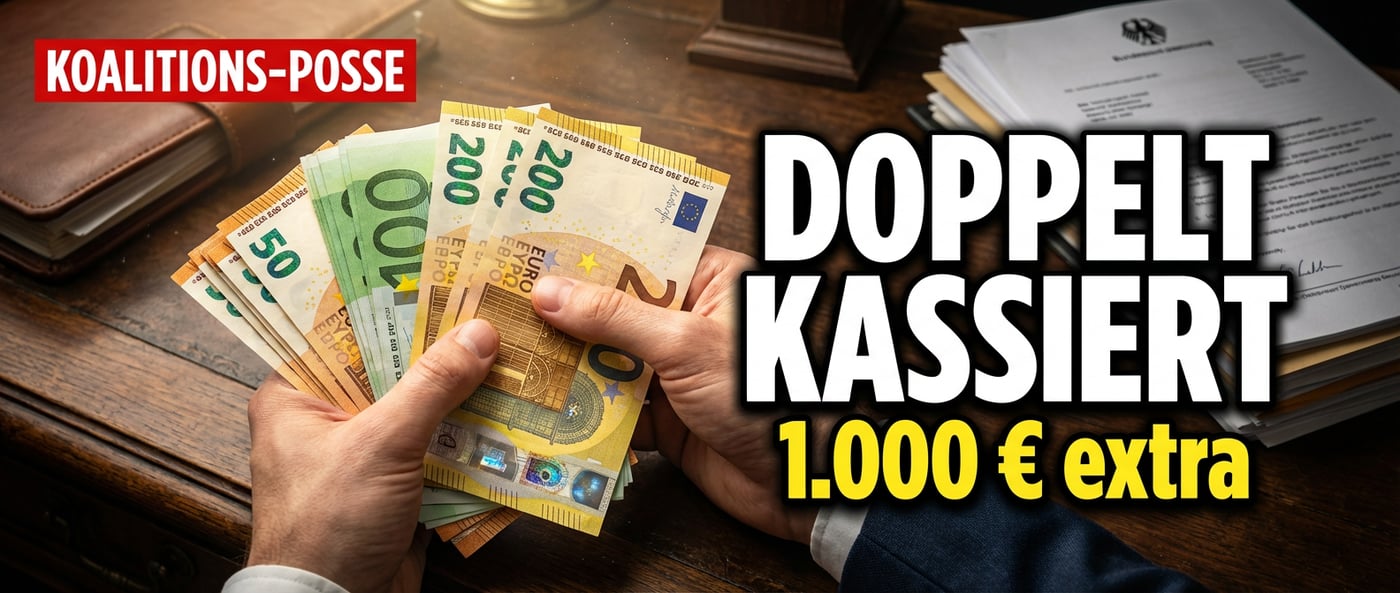 Prämien-Posse der Großen Koalition: Bürgergeld-Empfänger kassieren doppelt