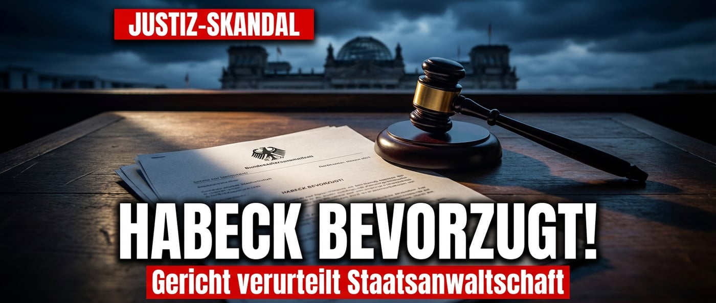 Pressefreiheit mit Füßen getreten: Gericht verurteilt Staatsanwaltschaft wegen Habeck-Bevorzugung