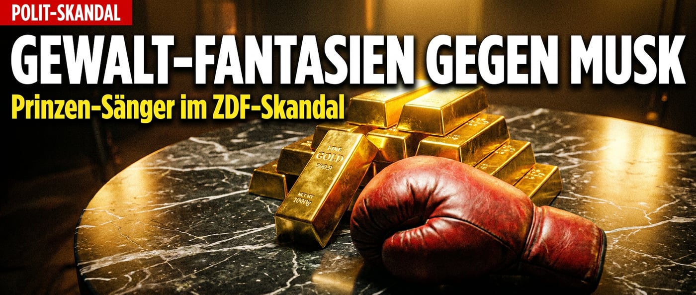 Prinzen-Sänger fantasiert von Gewalt gegen Musk: Wenn Pop-Moralisten zur Umverteilungskeule greifen