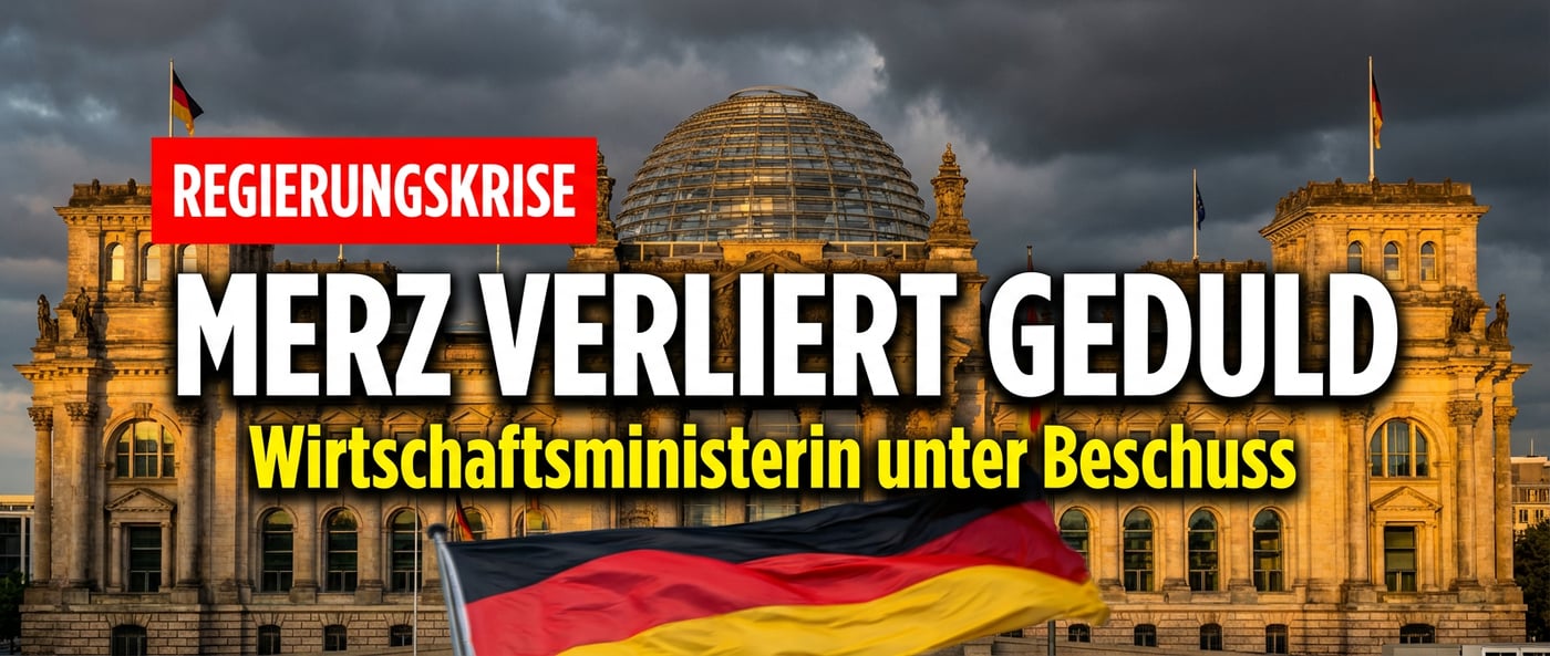 Regierungskrise in Berlin: Merz verliert die Geduld mit seiner Wirtschaftsministerin
