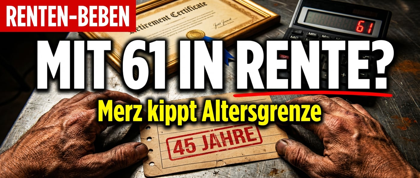 Rentenrevolution oder Mogelpackung? Merz will das starre Rentenalter kippen