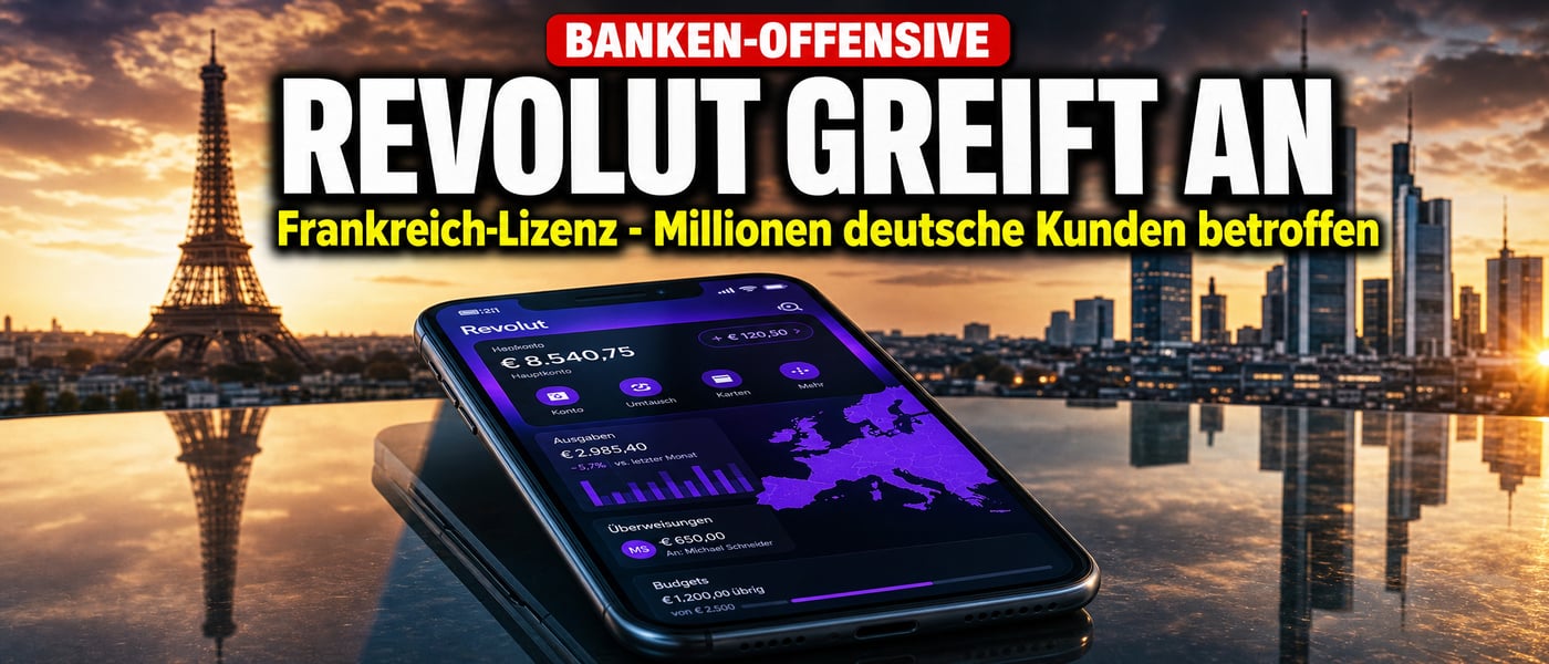 Revolut greift an: Was die Frankreich-Lizenz für deutsche Kunden bedeutet
