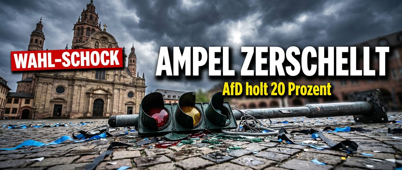 Rheinland-Pfalz: Ampel zerschellt – AfD feiert historischen Triumph im Westen