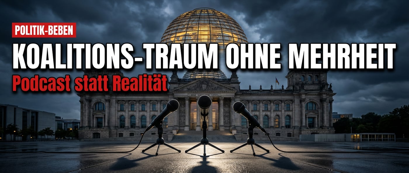 Rot-Rot-Grün im Podcast-Format: Lang, Reichinnek und Nasr träumen von einer Koalition, die niemand will
