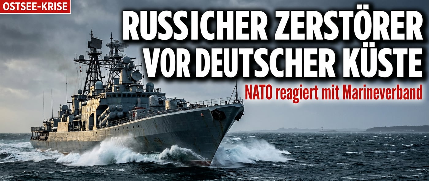 Russischer Zerstörer vor Fehmarn: Moskaus Machtdemonstration in der Ostsee – und die NATO antwortet