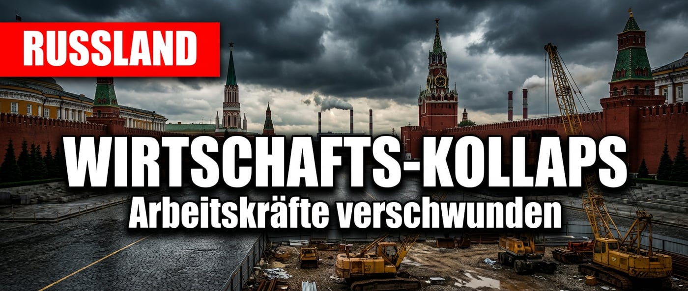 Russlands Wirtschaft am Abgrund: Zentralbankchefin gesteht historischen Arbeitskräftemangel ein