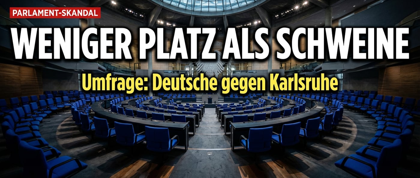 Saalstreit im Bundestag: Deutsche stellen sich gegen Karlsruhe – und gegen die SPD