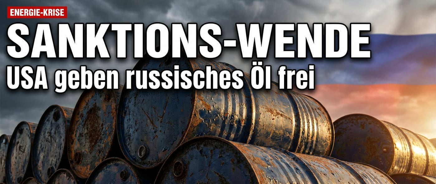 Sanktionswende: USA erwägen Freigabe russischen Öls inmitten eskalierender Energiekrise