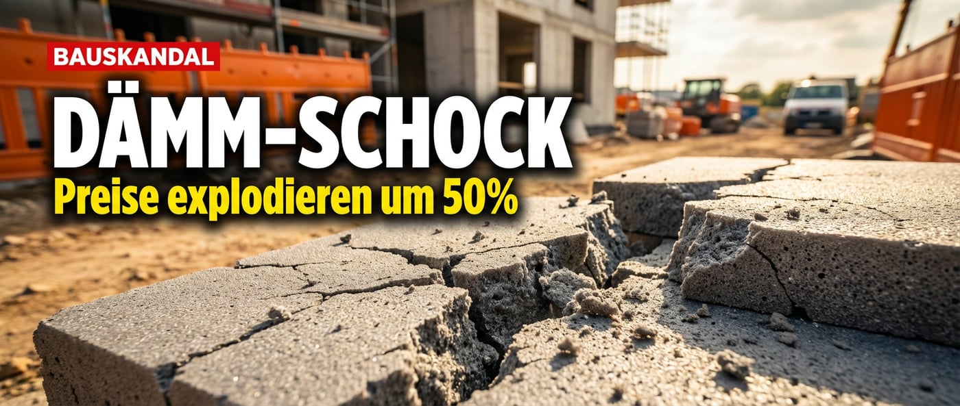 Schaumstoff-Schock: Wie Trumps Iran-Krieg Deutschlands Bauwirtschaft in die Knie zwingt