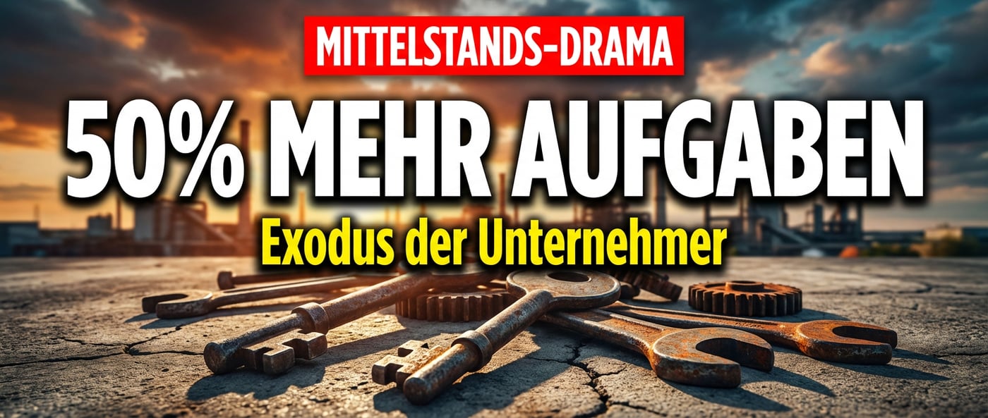 Schleichender Niedergang: Der deutsche Mittelstand kämpft ums nackte Überleben