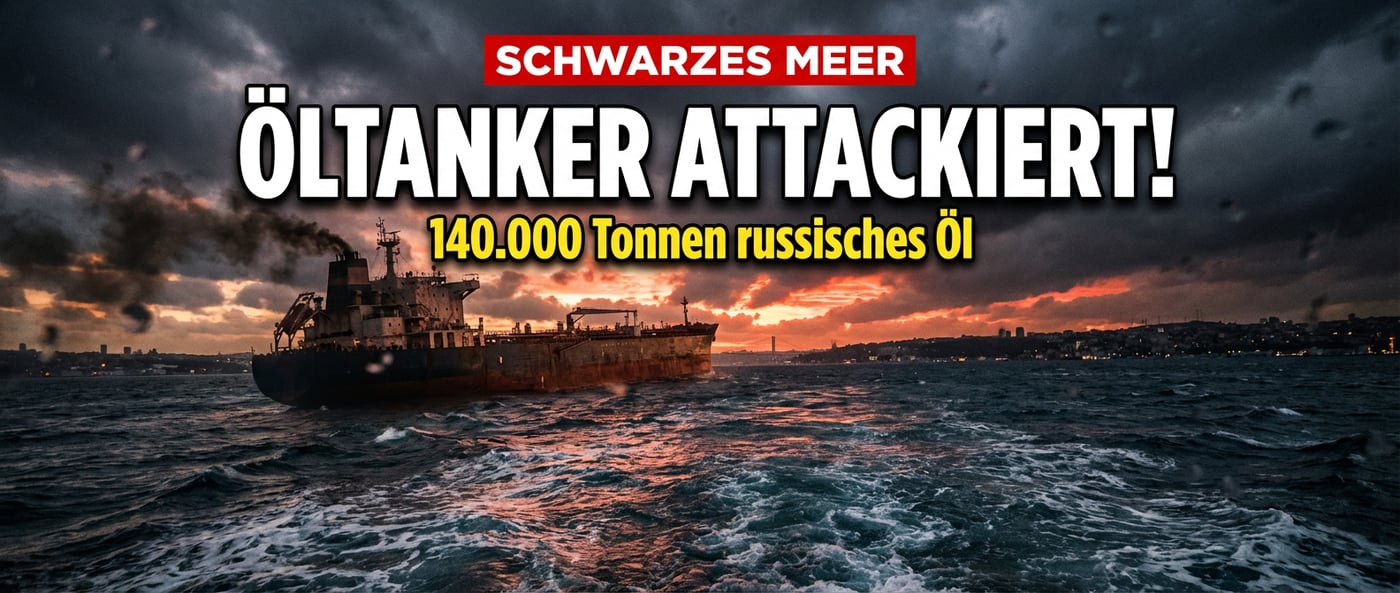 Schwarzes Meer wird zum Pulverfass: Angriff auf türkischen Öltanker mit russischer Fracht