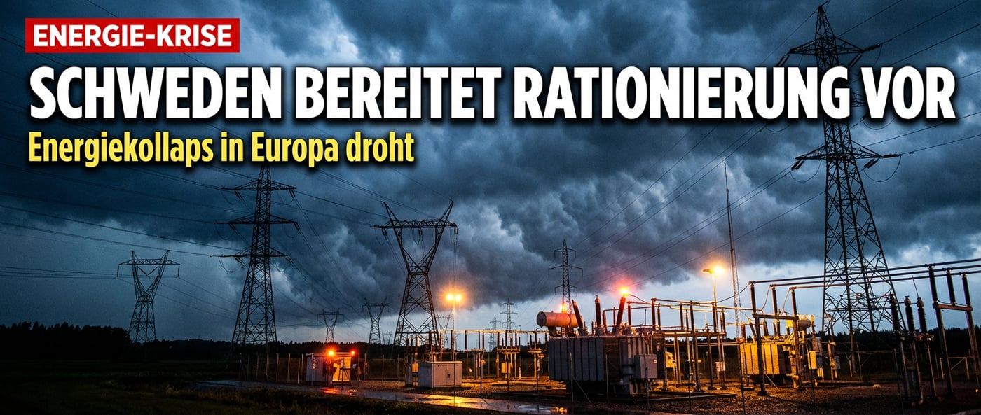 Schweden rüstet sich für den Blackout: Wenn Regierungen ihre Bürger auf Rationierung vorbereiten