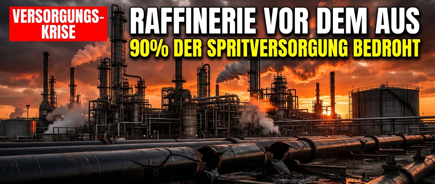 Schwedter Raffinerie am Abgrund: US-Sanktionen könnten Berlins Spritversorgung lahmlegen