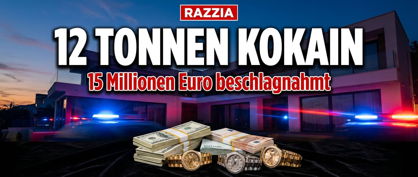 SEK zerschlägt internationalen Kokainring in NRW – Luxusleben auf Kosten der Gesellschaft
