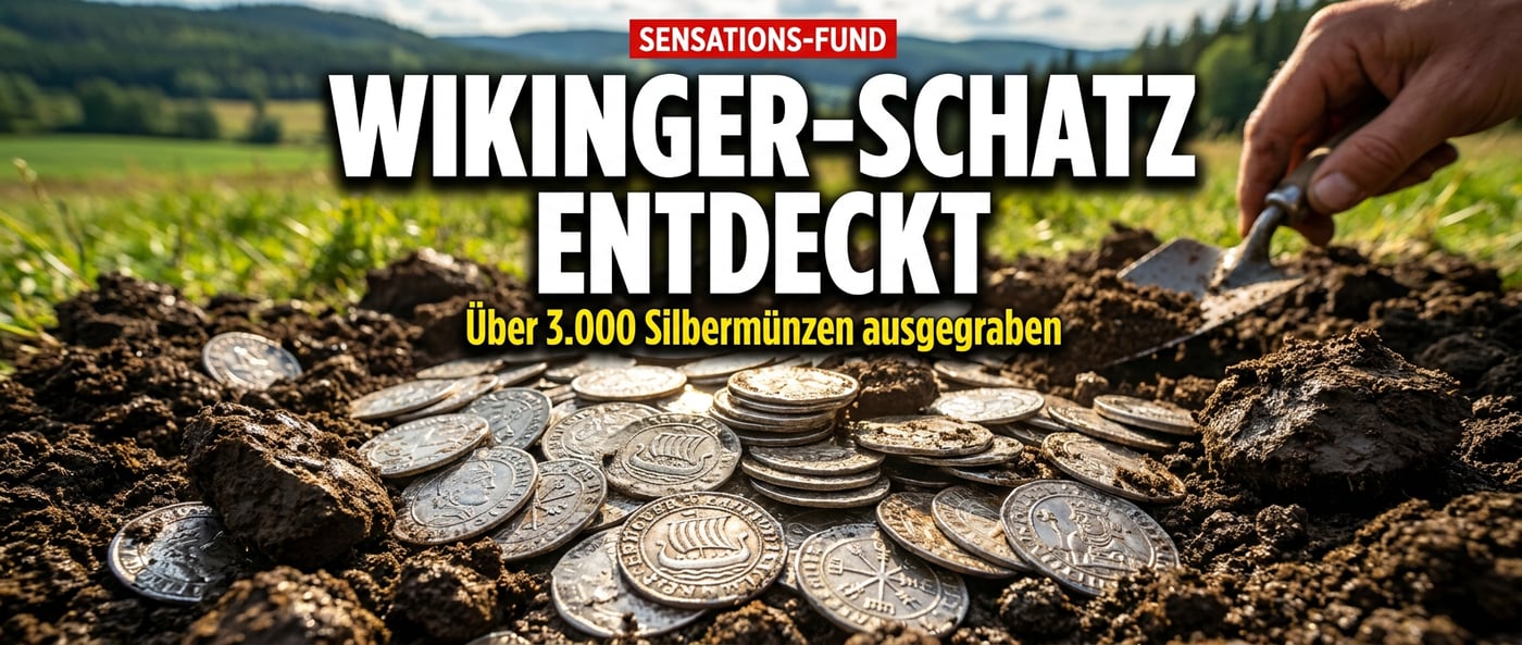 Sensationsfund in Norwegen: Größter Wikinger-Silberschatz aller Zeiten ans Licht geholt