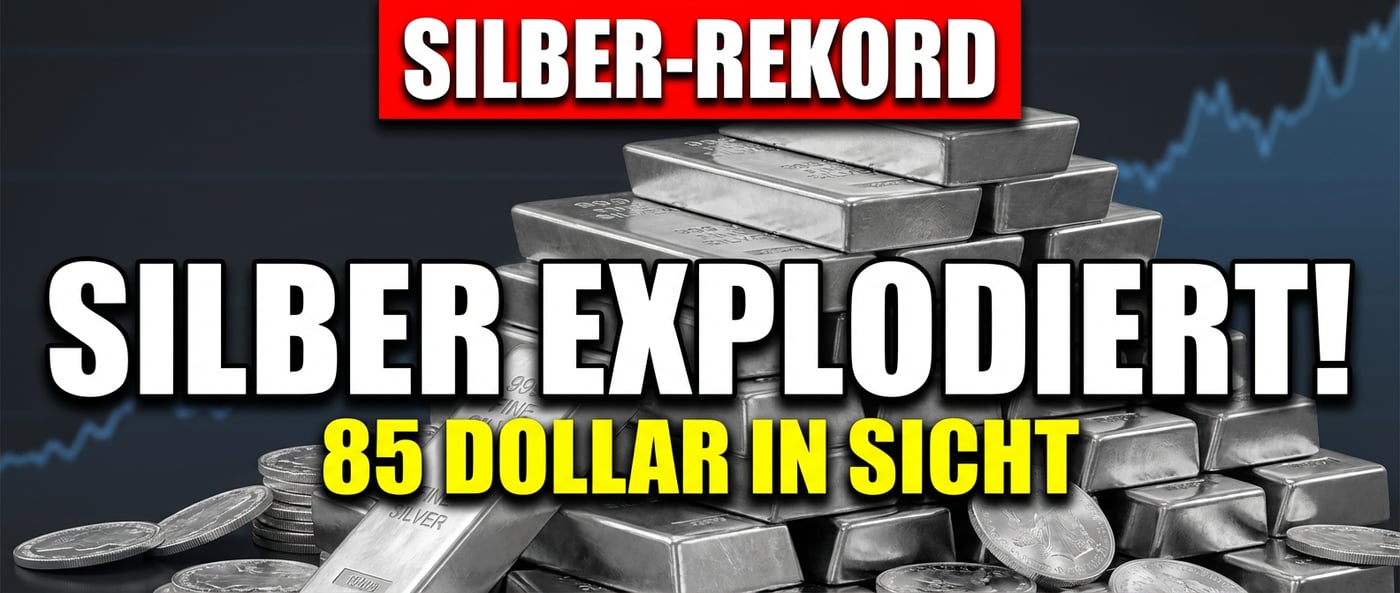 Silber auf dem Weg zu 85 Dollar: Warum das weiße Edelmetall 2026 alle Erwartungen sprengen könnte
