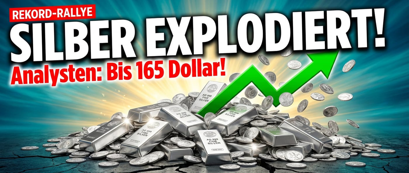 Silber im Höhenrausch: Analysten prognostizieren spektakuläre Preisexplosion bis 165 Dollar
