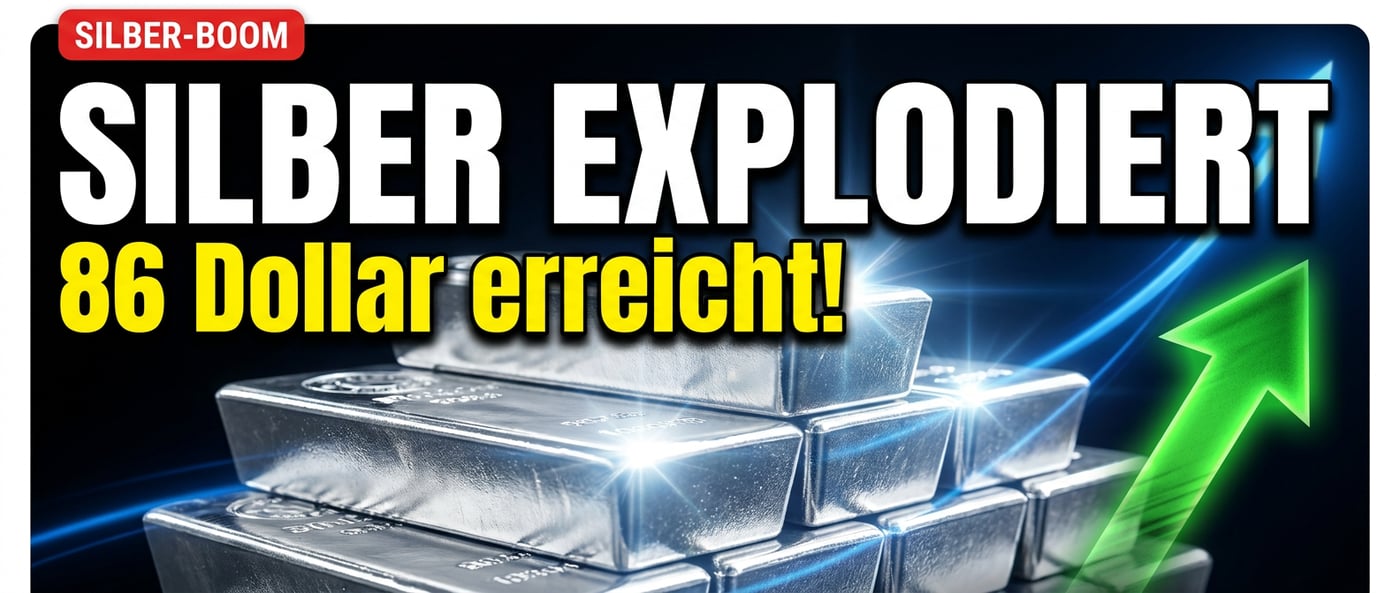 Silber-Rally trotz Nahost-Chaos: Edelmetall springt auf Zwei-Wochen-Hoch