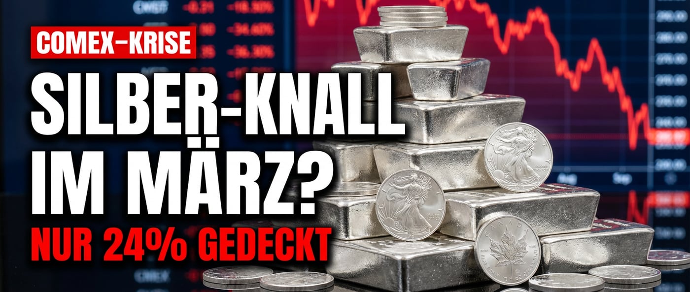 Silbermarkt vor dem Sturm: Droht der COMEX im März der große Knall?