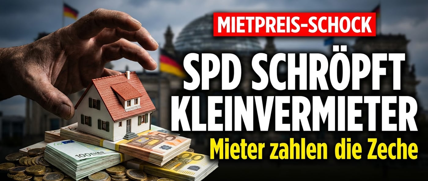 SPD greift Kleinvermietern in die Tasche – und trifft am Ende die Mieter