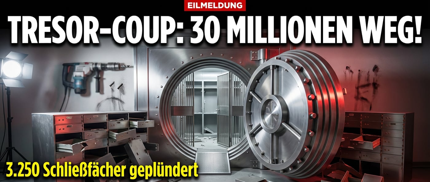 Spektakulärer Tresor-Coup in Gelsenkirchen: Ermittler ertrinken in Hinweisen – doch die heiße Spur fehlt