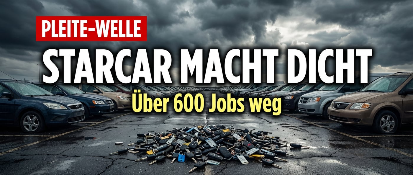 Starcar am Ende: Hamburger Autovermieter wird abgewickelt – über 600 Arbeitsplätze vernichtet