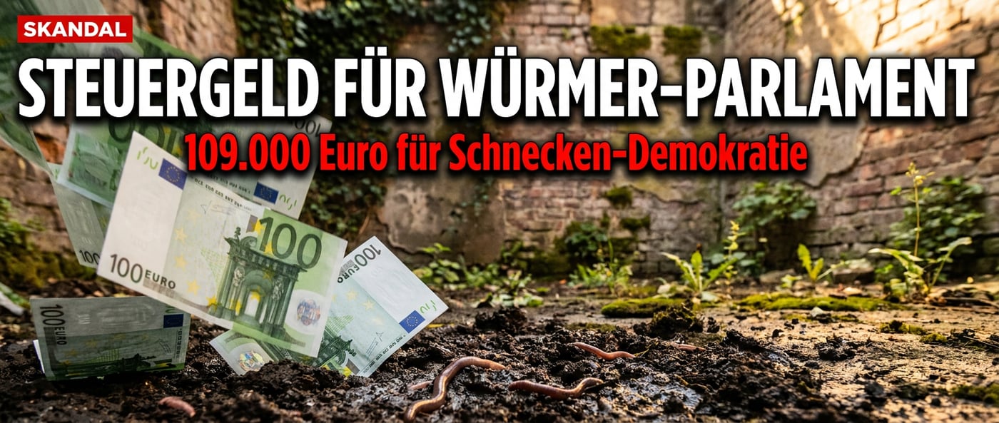 Steuergeld für Würmer-Parlamente: Wie die Bundeszentrale für politische Bildung 100.000 Euro im Berliner Hinterhof versickern lässt