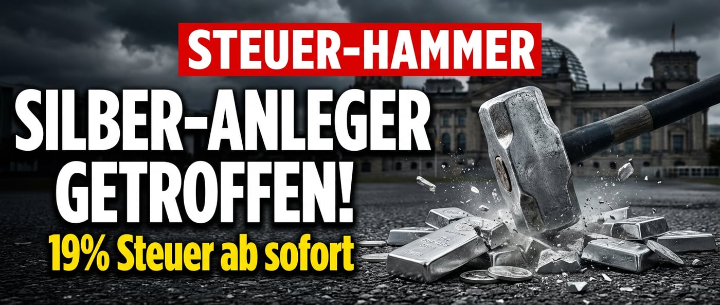 Steuerhammer im Zollfreilager: Bundesfinanzministerium zerstört Silber-Anlegern den letzten Vorteil