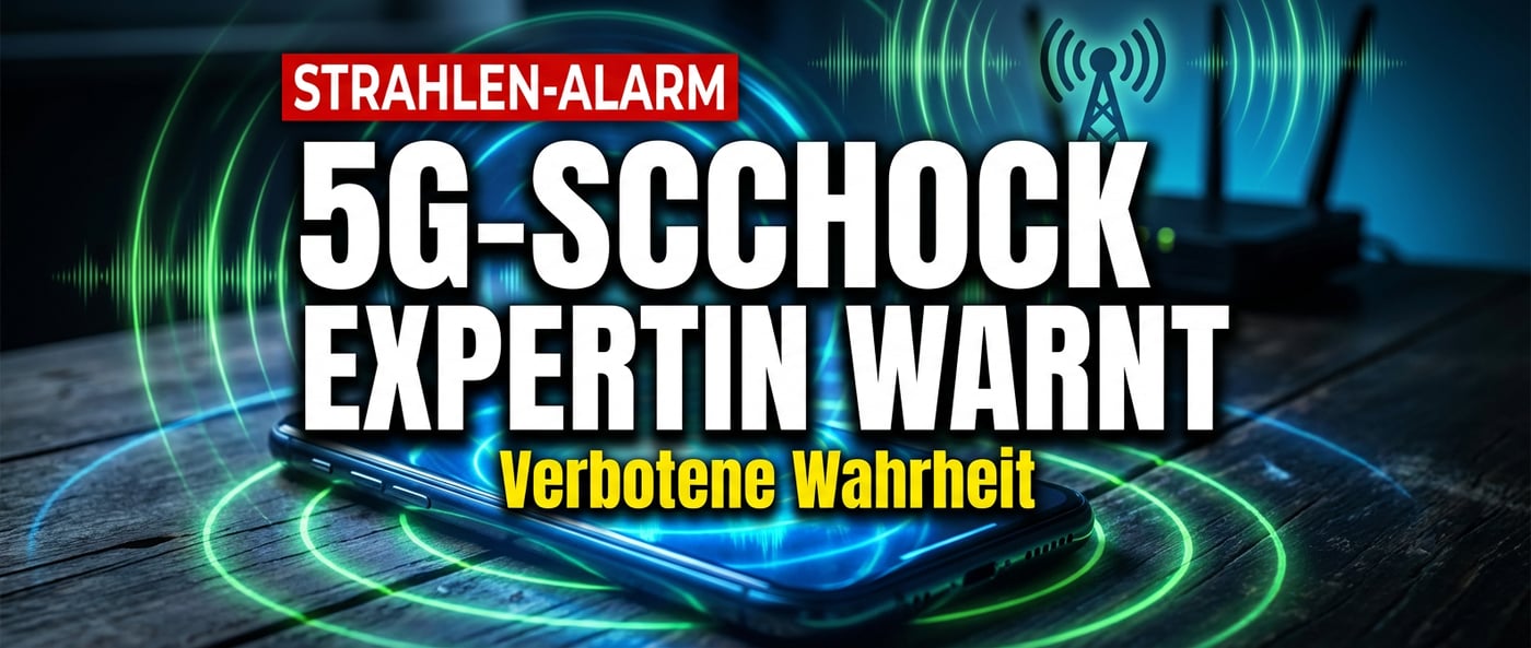 Strahlenschutz-Expertin schlägt Alarm: Die verschwiegenen Gefahren von 5G und WLAN