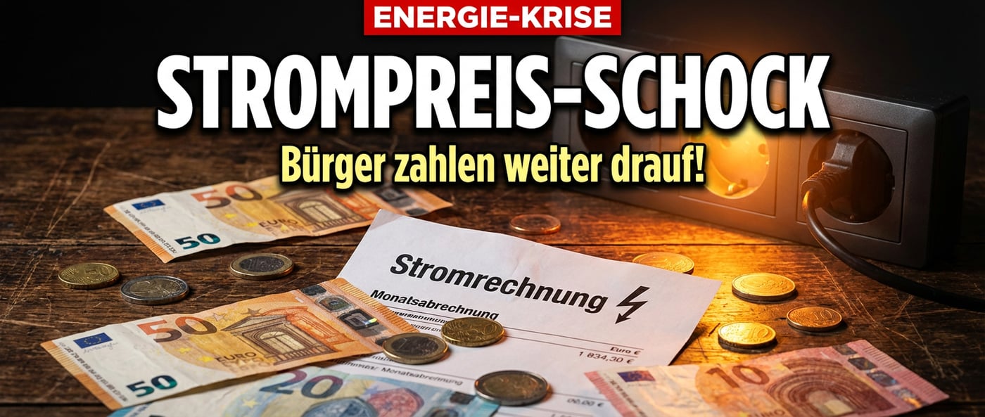 Strompreise sinken – doch der Bürger zahlt weiterhin viel zu viel