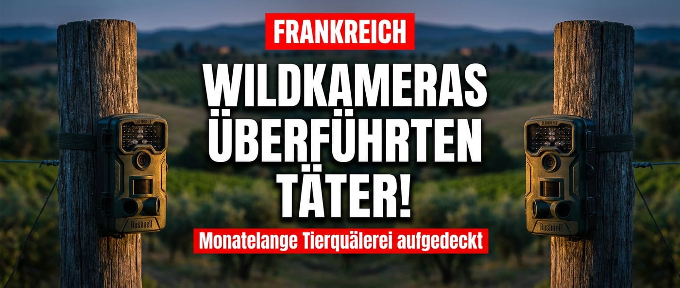 Südfrankreich: Afghane wegen systematischer Tierquälerei verhaftet – Wildkameras überführten den Täter