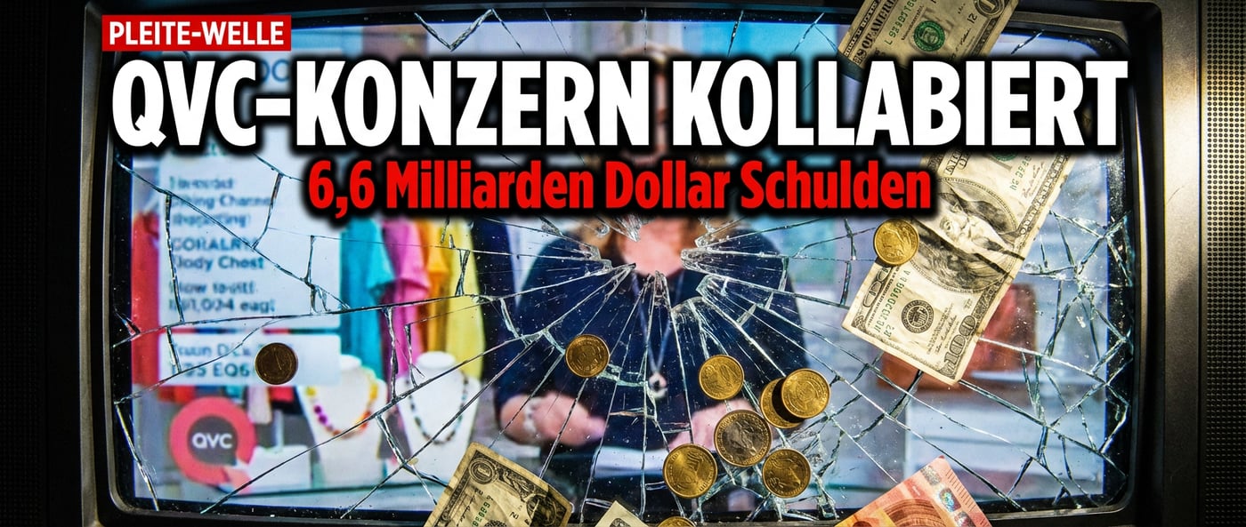 Teleshopping-Imperium vor dem Abgrund: QVC-Mutterkonzern versinkt in Milliardenschulden