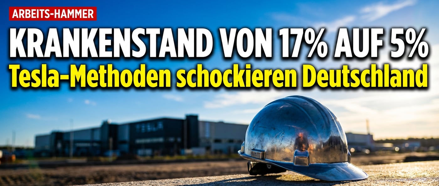 Tesla in Grünheide: Wie der Krankenstand auf ein Drittel zusammenschmolz – und was das über deutsche Arbeitskultur verrät